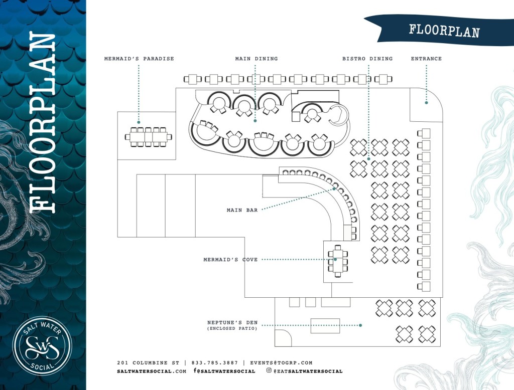 salt water social in cherry creek private event and special party floorpan